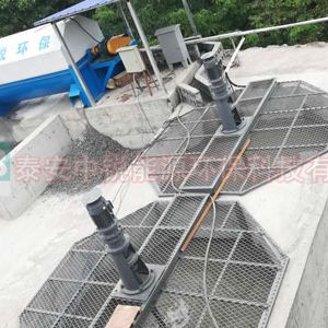 八邊形漿水回收攪拌系統